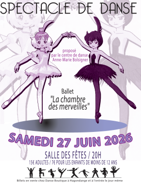 Gala de danse du centre de danse Anne-Marie Bolsigner